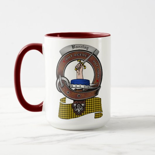 Badge Clan Barclay Combo 15oz Mug (Gauche)