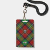 Badge Clan Boyd Tartan (Avant avec lanière)