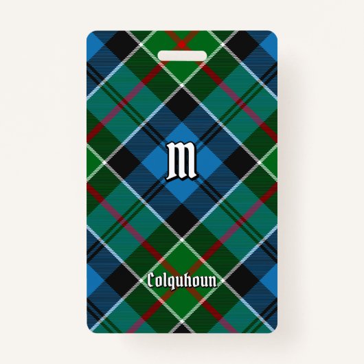 Badge Clan Colquhoun Tartan (Devant)