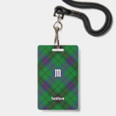 Badge Clan Davidson Tartan (Front with Lanyard)