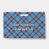 Badge Clan Elliot Crest sur le tarte antique (Back)