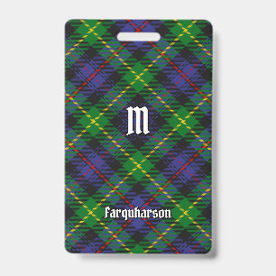 Badge Clan Farquharson Insigne Tartan