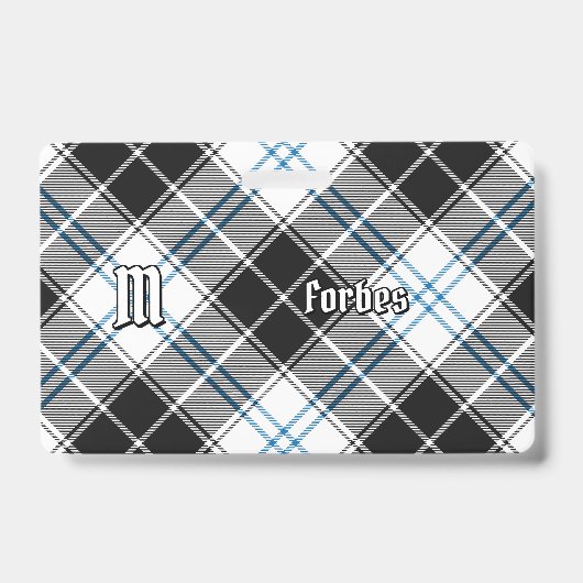 Badge Clan Forbes robe Tartan (Front)