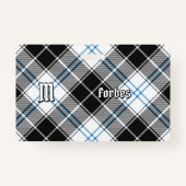 Badge Clan Forbes robe Tartan (Devant)