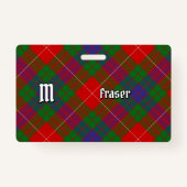 Badge Clan Fraser Tartan (Devant)