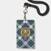 Badge Clan Gordon Crest sur le tatan de robe (Avant avec lanière)
