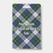 Badge Clan Gordon Crest sur le tatan de robe (Arrière)
