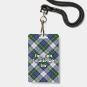 Badge Clan Gordon Crest sur le tatan de robe (Arrière avec lanière)