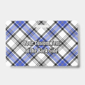 Badge Clan Hannay Crest sur Tartan (Arrière)