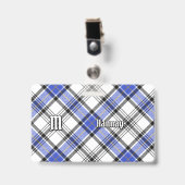 Badge Clan Hannay Tartan (Face avec clip)