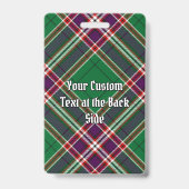 Badge Clan MacFarlane Chasse moderne Tartan (Arrière)