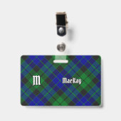 Badge Clan MacKay (Avant avec clip)