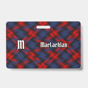 Badge Clan MacLachlan Tartan