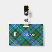 Badge Clan MacLeod (Avant avec clip)