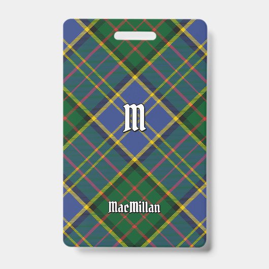 Badge Clan MacMillan Chasse Tartan (Avant)