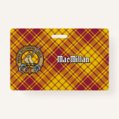 Badge Clan MacMillan Crest sur le tatan de robe (Devant)