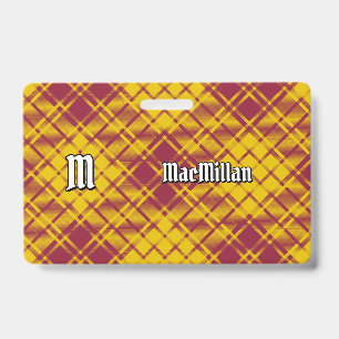 Badge Clan MacMillan robe Tartan