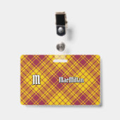 Badge Clan MacMillan robe Tartan (Avant avec clip)