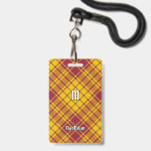 Badge Clan MacMillan robe Tartan (Avant avec lanière)
