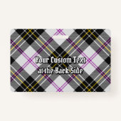 Badge Clan MacPherson Crest sur le tatan de robe (Dos)