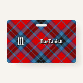 Badge Clan MacTavish Tartan (Devant)