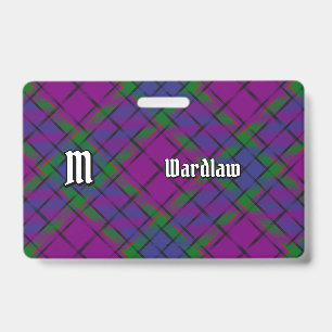 Badge Clan Wardlaw Tartan