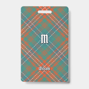Badge Clan Wilson Ancienne Tartan