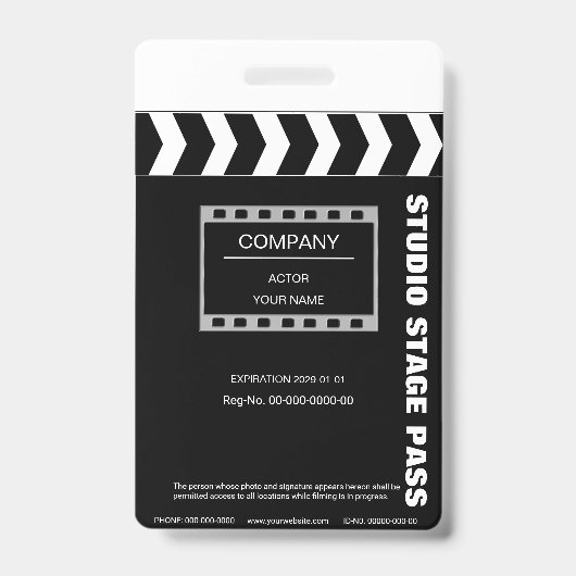 Badge Clapboard (Avant)