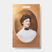 Badge Clara "Claire" Sage Talla Johnson 1909 (Arrière)