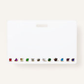 Badge Classe Dungeons and Dragons Dice Designs (Dos)