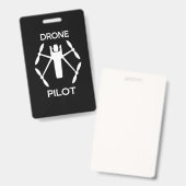 Badge Classes Pilote de drone (Avant & arrière)
