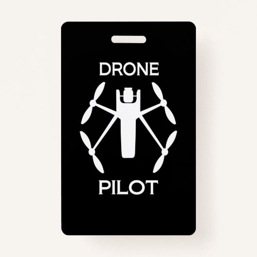 Badge Classes Pilote de drone (Devant)