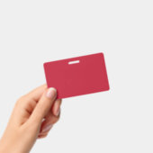 Badge Classic solide Vrai rouge (Manuel / portable)