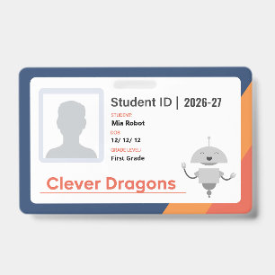 Badge Clever Dragons 26-27