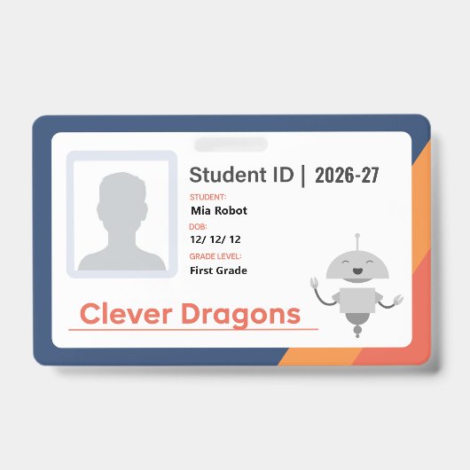 Badge Clever Dragons 26-27 (Avant)