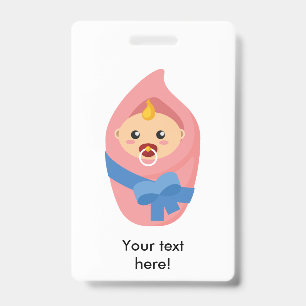Badge Clipart de bébé nouveau-né