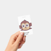 Badge Cliparts de mignon singe (Manuel / portable)
