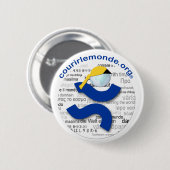 Badge CLM Ronde Button 5,7 Cm (Voorkant /achterkant)