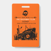 Badge Club de plongée sur épaves (Arrière)