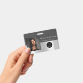 Badge Code-barres de l'employé personnalisé Analyseur de (À main)