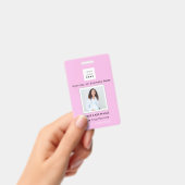 Badge Code-barres Photo Infirmière Médecin Santé Urgence (Manuel / portable)