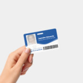 Badge Code-code-barres pour les travailleurs de santé es (Manuel / portable)