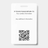 Badge Code de l'agent de signature de prêt public notair (Back)