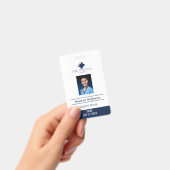 Badge Code QR d'infirmière étudiante praticienne cardiaq (Manuel / portable)
