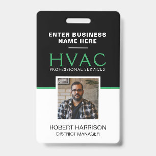 Badge Code QR Employé CVC