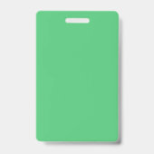 Badge Code QR personnalisé passe vert Covid (Arrière)