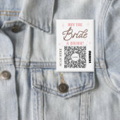 Badge Code QR Venmo pour l'enterrement de vie de jeune f (Insitu)