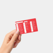 Badge Code sig (Manuel / portable)