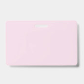 Badge Coeurs roses (Arrière)