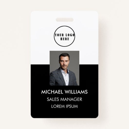 Badge Collaborateur Carte d'identité (Devant)